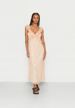 Cheap 👍 JDYMOON FRILL OPEN BACK MIDI 👗 DRESS - Cocktail 👗 DRESS / Party 👗 DRESS - Cloud Dancer 🎁