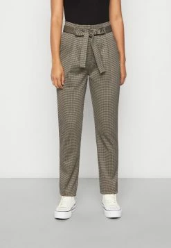 Best deal 💯 JDYTANJA PANT - Trousers - Cobblestone Mini Check 🛒