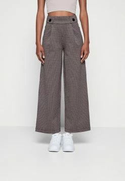 Best deal 👍 JDYGEGGO MIA LONG CHECK PANT - Trousers - Winetasting 🤩