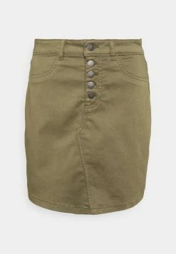 Top 10 😉 JDYLARA LIFE FLY BUTTON SHORT 👗 SKIRT - Mini 👗 SKIRT - Kalamata ❤️