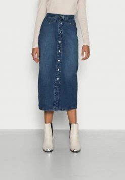 Best reviews of 😀 JDYNEWSANNA LIFE LONG 👗 SKIRT - Denim 👗 SKIRT - Dark Blue Denim 👍