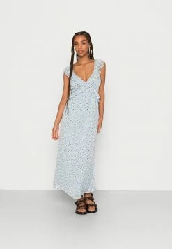 Best Pirce ✨ JDYMOON FRILL OPEN BACK MIDI 👗 DRESS - Cocktail 👗 DRESS / Party 👗 DRESS - Eventide 🔔