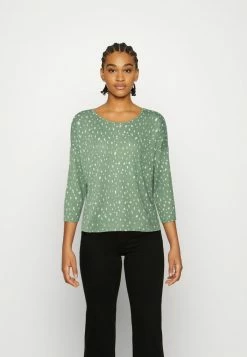 Cheap 😀 JDYTONSY SLEEVE - Long Sleeved Top - Basil 👏