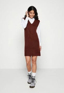 Hot Sale ✨ JDYANDREA 👗 DRESS - Jumper 👗 DRESS - Cherry Mahogany 🔔