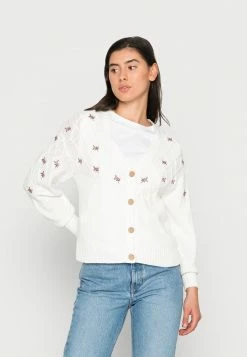 Best deal ⌛ JDYALLY EMBROIDERY CARDIGAN - Cardigan - Cloud Dancer 🔥