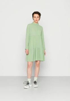 Best deal 🥰 JDYPIPER 👕 SHIRT 👗 DRESS - 👕 SHIRT 👗 DRESS - Basil 👍