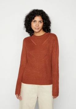 Buy ⭐ JDY LENETTE L/S O-NECK - Jumper - Red 🌟