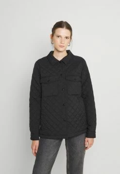 Best deal ⭐ JDYAUGUSTA EDITH SHACKET - Light Jacket - Black 😉