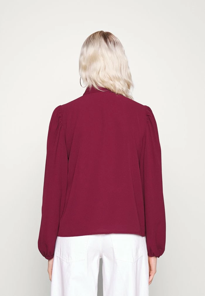 Wholesale 😀 JDY PIPER DIAMOND - Button-down Blouse - Windsor Wine 😍 - Image 3