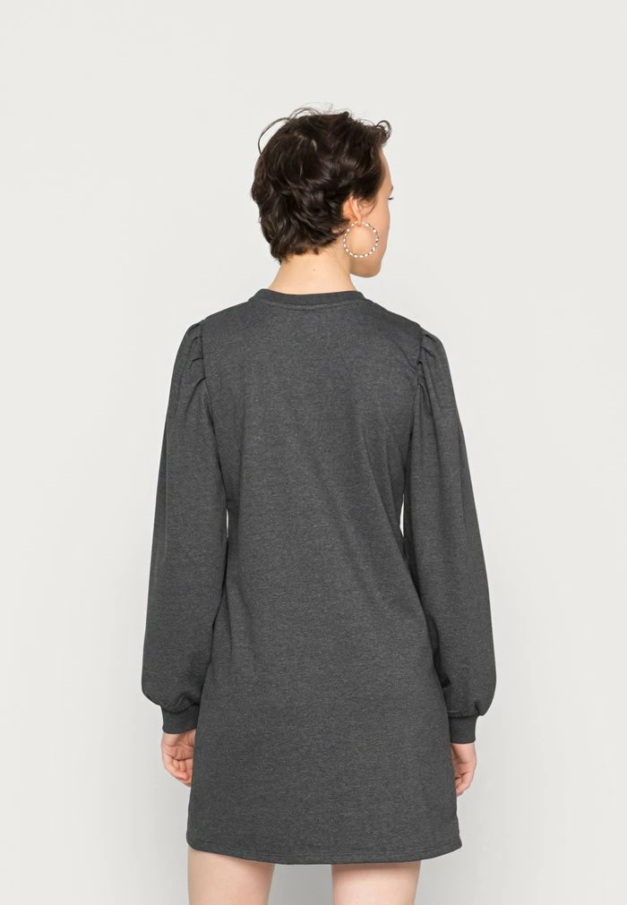 Discount ๐ JDYIVY MATHILDE ๐ DRESS - Day ๐ DRESS - Mottled Dark Grey ๐ - Image 3