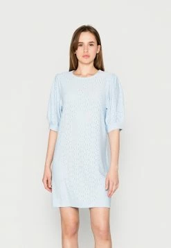 Best deal ✨ JDYKRISTINA CATHINKA PUFF 👗 DRESS - Day 👗 DRESS - Cashmere Blue 🔥