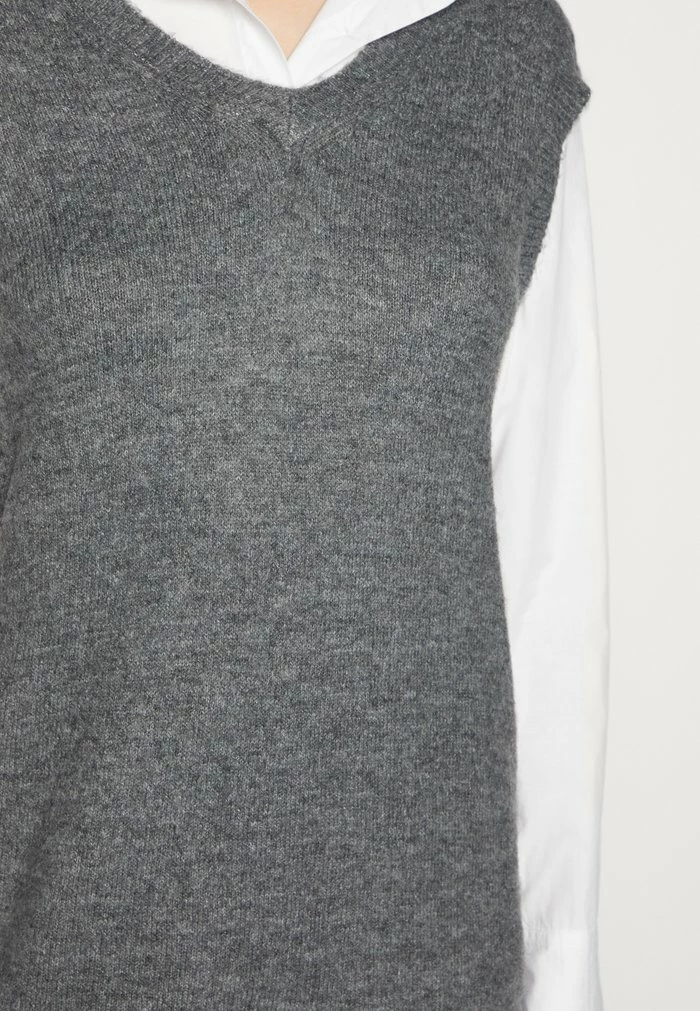 Deals 👍 JDYDREA NIA 👕 SHIRT SLEEVE 👗 DRESS - Jumper 👗 DRESS - Dark Grey 💯 - Image 6