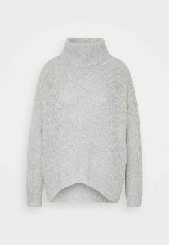 Promo 👍 JDY NAGEEM MEGAN ROLLNECK - Jumper - Cloud Dancer/black ❤️