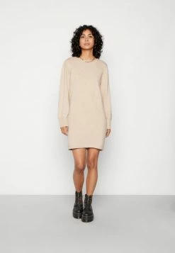 Best deal ⭐ JDYMARCO PUFF 👗 DRESS - Jumper 👗 DRESS - Beige ❤️