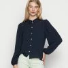 Outlet 🔥 JDY PIPER DIAMOND - Button-down Blouse - Sky Captain 🛒